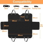Xl Dog Seat Cover Suv   Truck Back Extra Large Pets Hammock 60  X 64    Duty