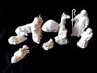 Avon Nativity Collectibles  complete Your Set  White Vintage Porcelain Figurines