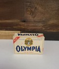 New Vtg Olympia Beer Playing Cards Miniature Case 2 Decks Big Oly