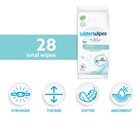 Waterwipes Sensitive On The Go 3-in-1 Wet Wipes Unscented Hypoallergenic 28ct