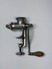Vintage Universal No 00 Meat Grinder L f  c  New Britain Hand Crank Clamp