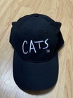 Vintage 1981 Cats The Musical Broadway Hat Cap Black Ears Embroidered Rug Ltd
