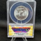 1955 Franklin Half Dollar   bugs Bunny  Graded Ms60 Details By Anacs