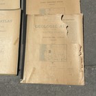 Antique Original Usgs Geologic Folio Atlas Map Lot Nw Oregon  Washington  Idaho