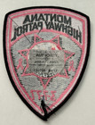 Montana Highway Patrol Breast Cancer Awareness Patch Unused