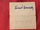Vincent Price Estate 1st Social Security Card Of Vincent Price W handwriting 20k