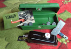 Vintage 1952 Singer Sewing Machine -- Buttonholer W case Epoc