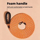 10ft Large Pet Rope Dog Leash Heavy Duty Reflective Nylon Leads W  Comfy Handle