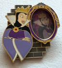 Vintage Disney Pin Snow White Evil Queen Magic Mirror Lenticular Le500 Rare 2007