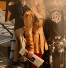 Rare Vintage 60s North Beach Leather Women   s Jacket     Penny Lane  Frock Style