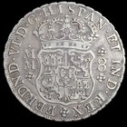 Mexico Spanish Colonial 8 Reales Two Pillar Ferdinand Vi 1758 Mo Mm Mexico Mint