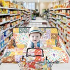 Shopping Cart Cover For Baby 2-in-1 High Chair Cover With Portable Cloth Bag    