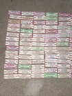 Large Lot Of 150 Original Jukebox 45 Record Title Strips  p77