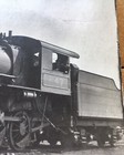 Vintage Azo Real Photo Postcard Steam Locomotive Engine Train 1147