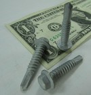 Lot 25 Atlas Self Drilling Hex Head Screws  1 4-14 X 1-1 4   3 Point  Galvanized