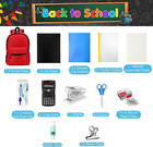 81 Pcs School Supply Kit With Backpack Back To School Supplies Bundle Bulk Schoo