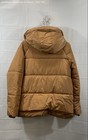 7 For All Mankind Women s Tan Thermalpuff Hooded Puffer Jacket Nwt Size M