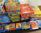 Huge Lot Of 120 Unopened Old Vintage Multi Sports Cards In Wax Cello Rack Packs