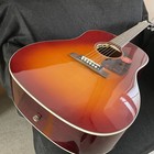 S-j45 Acoustic Electric Guitar B-band Solid Spruce Top Cherry Sunburst Finish