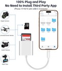 Usb C Sd Card Reader For Iphone 15 16 17 ipad Pro macbook  Usb-c Type-c 1 