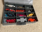 Vintage Lot 12 Matchbox Lesney Hot Wheels Mattel Miniature Car Collectors Case