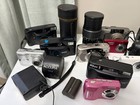 Huge Vintage Camera   Lens Lot 15  Pcs Minolta Nikon Pentax Kodak - Parts Only