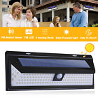 118 Led Solar Power Light Pir Sensor Outdoor Garden Security Wall Path Lamp Us