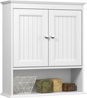 Bathroom Cabinet Wall Mounted With Doors  Wood Hanging Cabinet With Doors And   