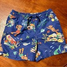 Polo By Ralph Lauren Kids Traveler Bear Swim Shorts Size 6 Boys Blue