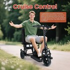 Mobility Scooter For Adults 3 Gear Speed-cruise Control System  Airline Approved