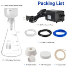 Lab Vacuum Pump 1000ml Lab Vacuum Filtration Lab Buchner Filter Funnel Flask Set