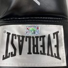 Autographed signed Mike Tyson Black Everlast Boxing Glove Athlete Holo Coa