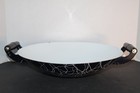 Vtg Serendipity Enamelware Mcm Cooker Cover Only