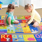 Kids Rug For Playroom Classroom  Abc Alphabet Numbers Play Toddlers Rugs  3x5 Le