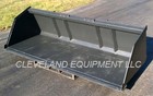 New 84  Bulk Material Snow Bucket Plow Pusher Skid-steer Loader Attachment 7  Nr