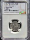  1382-1400  Italy Grosso Venice - Antonio Venier Stars In Field  Jesus  Ngc Unc