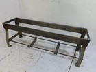 American S b  Mach Co  Industrial Machine Table Cast Iron Stand Legs Base 7ft L