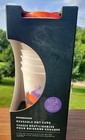 Nib Starbucks Halloween 2022 6 Reusable Glow In The Dark Hot Cups Fall Autumn