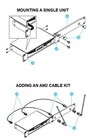 Sennheiser Ga2 Rackmount Kit Ew100 Em100 G2 Evolution Wireless W  Am2 Bnc Cables