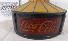 Vintage 1970s Coca-cola Faux Stained Glass Plastic Lamp Shade 13in As Is
