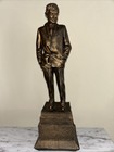 Vintage Will Rogers Resin Statue Sculpture Memorial Commission 1992