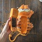 Tyco Garfield Orange Corded Wall Mountable Telephone Vintage retro Model 1209