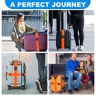4 Pack Adjustable Luggage Straps Travel Suitcase Belt For Briefcase Travel Bags