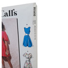 Mccalls R11416 Sewing Pattern Misses Dress Short Sleeve Cutout Party Sz A5 6-14
