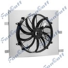 Aluminum Radiator Shroud fan For Ford Mustang 3 7l 4 0l 4 6l 5 0l Mt 04-2013 new
