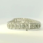 2 1 Ctw White Gold Bracelet 14k - 19 2 Grams -7 