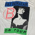 Very Cool Vintage 91 Pat Benatar 2sided True Love Tour Paper Thin Graphic Tee L