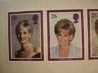 Princess Diana Strip Of  5  Stamps  Britain  1795a  Mnh