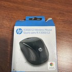 Hp - X3000 G3 Wireless Optical Ambidextrous Mouse - Wireless - Jet Black