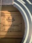 Vintage Stella Harmony Steel Reinforced Neck 6 String Acoustic Guitar With Case